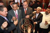 Pompeyo Lobato, el Gobernador, Guillermo Ingram, Melesio Carrillo e Isal Ziga