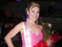 .- Melina Gonz�lez Dorantes, la noche del viernes fue nombrada nueva Se�orita Turismo Xalapa 2010 Foto: 