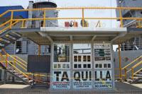 Se desprenden bases delanteras de la taquilla del buque Guanajuato, por hundimiento 