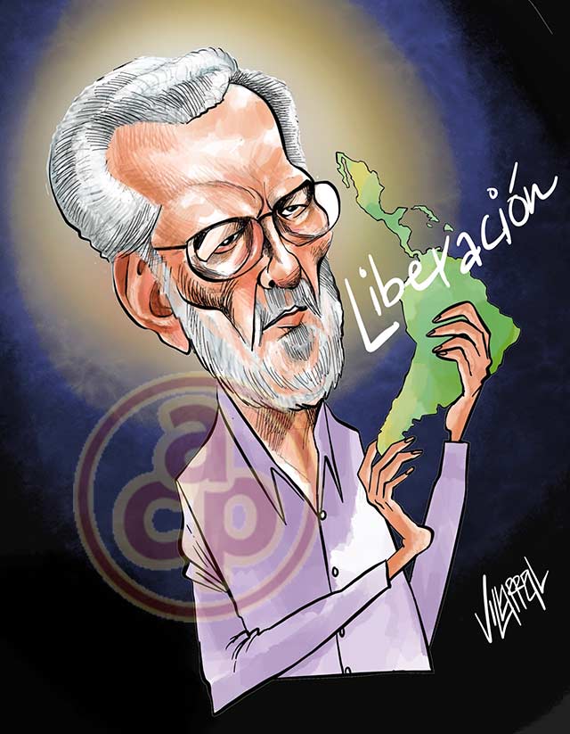 Cartón de Villarreal - Gracias, Enrique Dussel