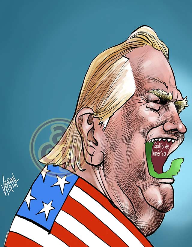 Cartón de Villarreal - Trump