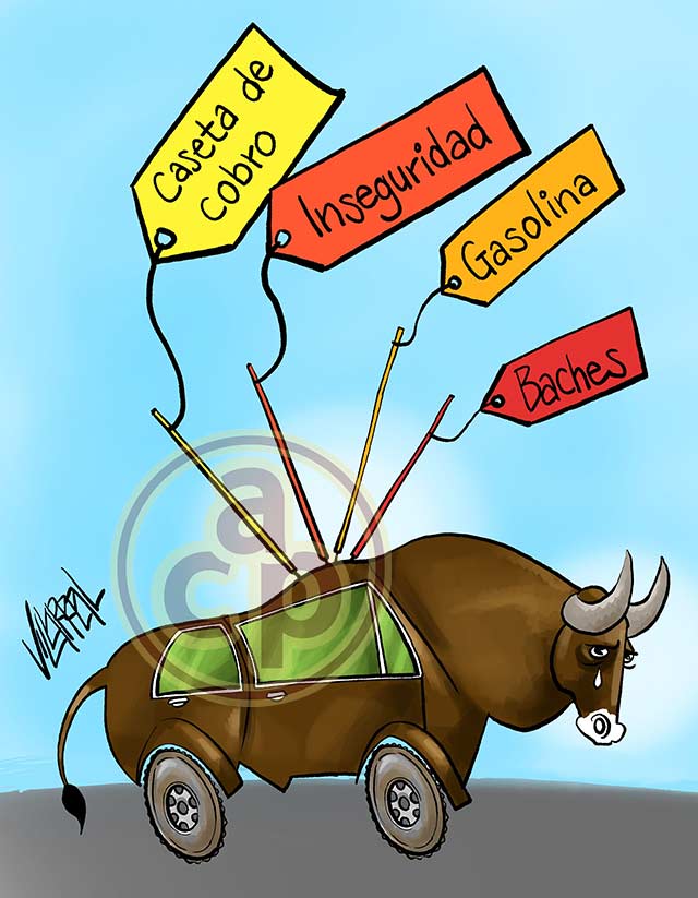 Cartón de Villarreal - Automovilistas