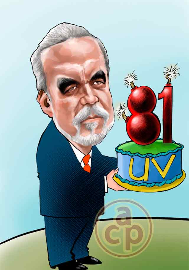 Cartón de Villarreal - UV, 81 años