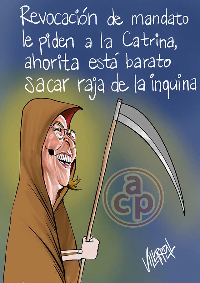 Cartón de Villarreal - Calavera revocadora