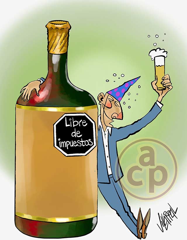 Cartón de Villarreal - Sin nuevos impuestos