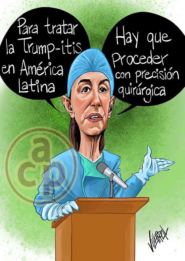 Cartón de Villarreal - Doctora Sheinbaum