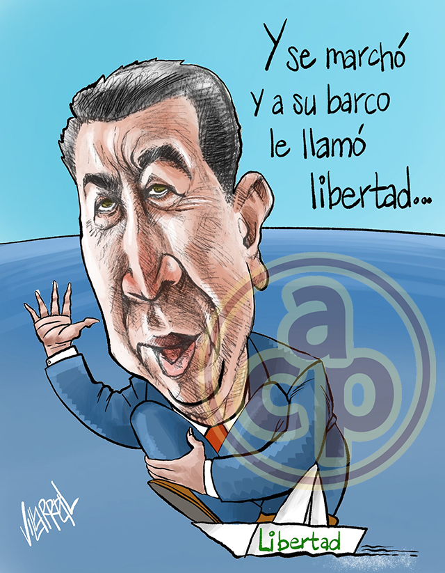 Cartón de Villarreal - Una veleta llamada libertad