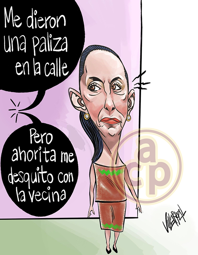 Cartón de Villarreal - Vecino rijoso