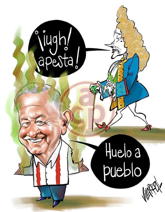 Cartón de Villarreal - Dos Méxicos