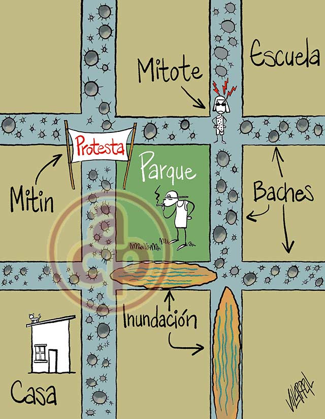 Cartón de Villarreal - Croquis
