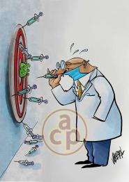 Cartón de Villarreal -  Sarampi�n