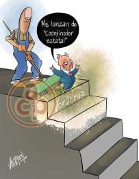 Cartón de Villarreal -  Barriendo escaleras