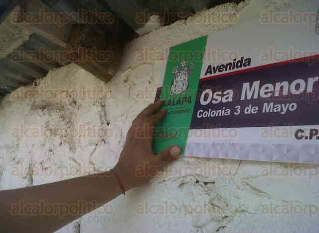 86 mil xalapeños beneficiados con la colocación de placas de