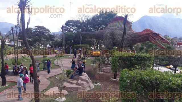 Expoparque” con temática jurásica, atractivo de estas vacaciones en Orizaba  - Al Calor Político