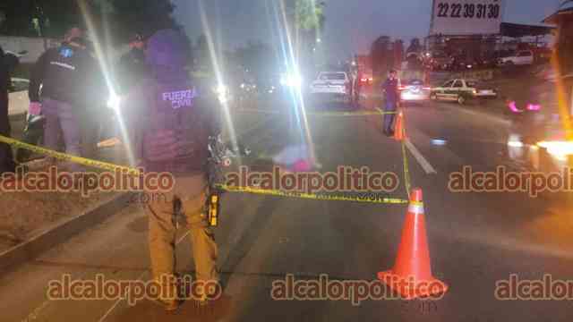 Muere mujer arrollada por motociclista en bulevar Banderilla, a la ...