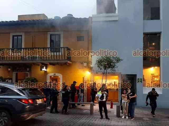Atienden incendio en el centro de Xalapa - Galería - alcalorpolitico.com