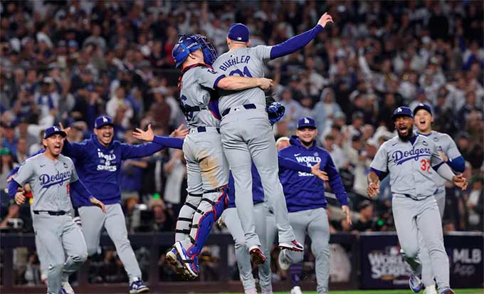Los Dodgers son campeones de la Serie Mundial 2024 tras imponerse a los