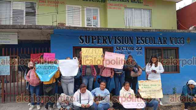 Por falta de 5 docentes, toman escuela y Supervisión Escolar, en Álamo ...