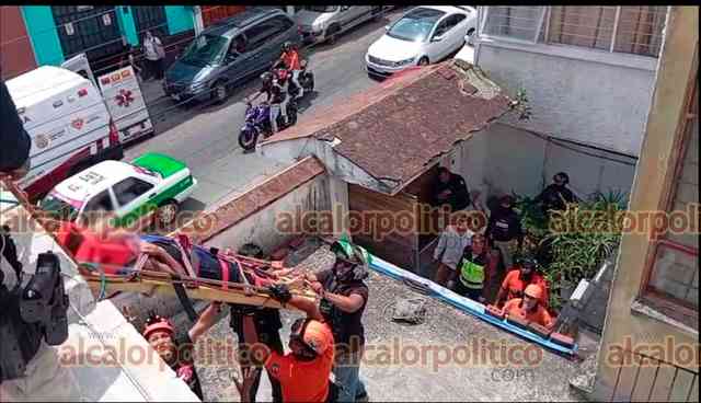 Obrero cayó de un tercer piso hacia azotea contigua, en Centro de ...