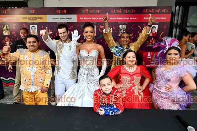 Fernanda Pumar y Gael Segura reyes electos del Carnaval de Veracruz ...