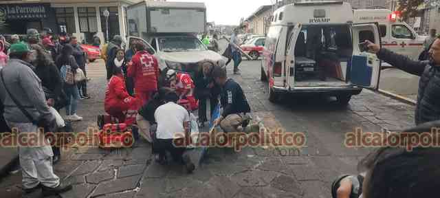 Camioneta atropelló a dos mujeres frente al parque Hidalgo, en Coatepec ...