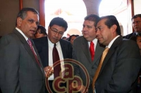 Fidel Herrera, Raymundo Jim�nez, Alfredo G�ndara y Joaqu�n Rosas