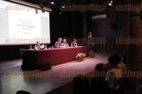 Xalapa, Ver., 28 de junio de 2017.- Primera mesa de trabajo del Foro de consulta poblacional con el tema 