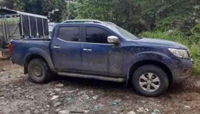 Tierra Blanca, Ver., 15 de enero de 2021.- Derivado del operativo implementado para localizar a los presuntos responsables de privar ilegalmente de la libertad a la activista Elvira G�mez, Fuerza Civil asegur� 10 veh�culos, uno de �stos relacionado con dicho il�cito.