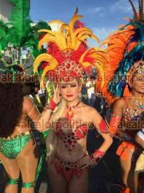 Veracruz, Ver., 5 de julio de 2022.- El Carnaval de Veracruz 2022, celebración que dejó más de una polémica en esta ocasión, finalizó este martes con el último Gran Desfile.