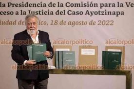 Ciudad de México, 18 de agosto de 2022.- En Palacio Nacional, el subsecretario de Gobernación en Derechos Humanos, Alejandro Encinas, presentó el Informe de la Presidencia de la Comisión para la Verdad y Acceso a la Justicia del Caso Ayotzinapa.
