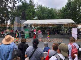 Xalapa, Ver., 4 de junio de 2023.- Xalapeños acuden al parque Juárez para disfrutar de las actividades culturales del programa ?Domingos Familiares?.
