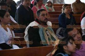 Xalapa, Ver., 11 de diciembre de 2025.- A unas horas de celebrar a la Virgen de Guadalupe, creyentes comienzan a visitar la Baslica Menor del Dique.