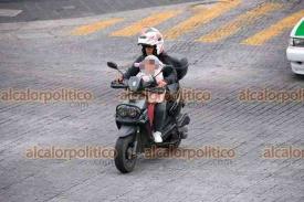 Xalapa, Ver., 12 de enero de 2026.- El Frente Fr�o 27 provoc� sensaci�n t�rmica de 13 grados en la Capital.