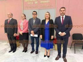 Xalapa, Ver., 21 de enero de 2026.- Este mi�rcoles, la fiscal general Lisbeth Aurelia Jim�nez acudi� a rendir informe de labores ante el Congreso local.