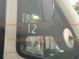 Xalapa, Ver., 26 de enero de 2026.- Desde este lunes, autobuses del servicio urbano cobran 12 pesos de pasaje en general y 7 pesos para la tarifa preferencial.
