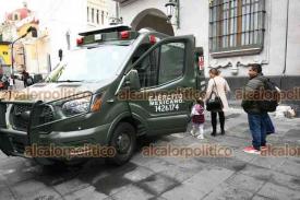 Xalapa, Ver., 1 de febrero de 2026.- Con actividades recreativas en el Parque Ju�rez, soldados celebran el ?Mes del Ej�rcito y Fuerza �rea mexicanos?.