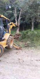 Xalapa, Ver., 6 de febrero de 2026.- Al ignorarse la finalidad, lectora expone que est�n metiendo m�quinas espacio verde de la calle Canal Cuatro, colonia Unidad del bosque; pide apoyo de las autoridades competentes. 
