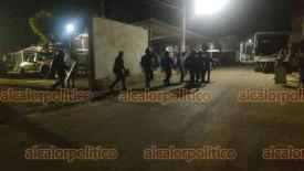 Coatepec, Ver., 9 de febrero de 2026.- Fuerzas federales y estatales implementaron requisa la tarde de este lunes en el penal de Pacho Viejo. Participaron Marina, Ej�rcito, Guardia Nacional, SSP, FGR y personal de la Comisi�n Estatal de Derecho Humanos.  