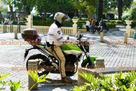 Xalapa, Ver., 13 de febrero de 2026.- Este viernes se observ� a elementos de Tr�nsito del Estado con nuevos uniformes.