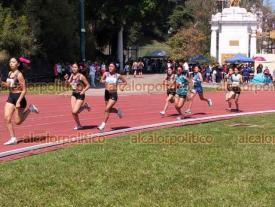 Xalapa, Ver., 14 de febrero de 2026.- Con la participaci�n de 640 atletas provenientes de todo el Estado, se celebra el Campeonato Regional de Atletismo en el Estadio Xalape�o ?Heriberto Jara Corona?.