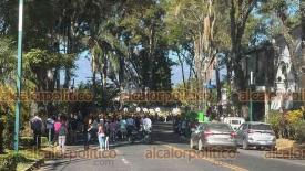 Xalapa, Ver., 21 de febrero de 2026.- En la Capital, en la avenida �vila Camacho se llev� a cabo la caminata ?Pasos de Esperanza?, para visibilizar la lucha contra el c�ncer infantil, convocada por la Fundaci�n Lepach y que fue acompa�ada por la marching band de la Escuela Secundaria T�cnica 3.
