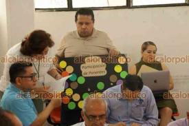 Xalapa, Ver., 21 de febrero de 2026.- La alcaldesa Daniela Griego encabez� en la Normal Veracruzana el foro de Consulta Ciudadana para integrar el Plan Municipal de Desarrollo. Las mesas de trabajo fueron sobre Movilidad y Desarrollo; participaron autoridades, acad�micos y ciudadan�a en general.