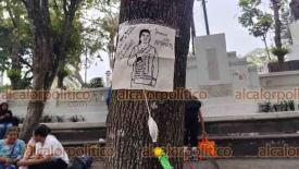 Xalapa, Ver., 14 de marzo 2026.- A 12 a�os de la desaparici�n de Argenis Yosimar y Antonio de Jes�s, sus familiares realizaron diversas actividades en el parque Ju�rez para recordarlos.