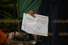 Xalapa, Ver., 10 de abril de 2026.- Cafetaleros se manifestaron este viernes en el parque Ju�rez para exigir un alto a la importaci�n del caf� robusta.
