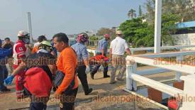 Coatzacoalcos, Ver., 8 de mayo de 2026.- Un simulacro de emergencia en el transbordador moviliz� a corporaciones de rescate y seguridad de los 3 niveles. Autoridades adelantaron que estos ejercicios continuar�n haci�ndose para fortalecer capacidad de respuesta.