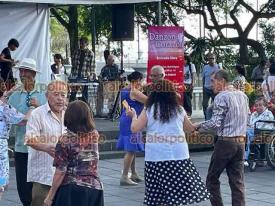 Xalapa, Ver., 24 de mayo de 2026.- Este domingo, xalape�os disfrutaron del programa ?Danz�n pa�l Coraz�n?, en el parque Ju�rez.
