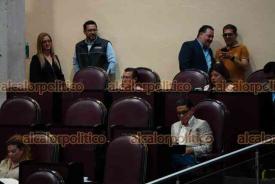 Xalapa, Ver., 28 de mayo de 2026.- Pese al llamado de atenci�n por las faltas de legisladores en el Congreso de Veracruz, con descuento por inasistencias, este jueves todav�a se observaron curules vac�as.

