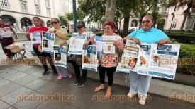Xalapa, Ver., 29 de mayo de 2026.- Por indicios que han recibido, colectivos de busqueda de desaparecidos de Quintana Roo llegaron a Veracruz para buscar a sus hijos.
