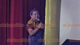Orizaba, Ver., 30 de mayo de 2026.- La Premio Nobel de la Paz 1992, Rigoberta Mench� Tum, particip� el viernes con ponencia en el Congreso Internacional de Mujeres y L�deres Empresariales, en el teatro Metropolitano
