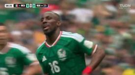 Ciudad de M�xico, 11 de junio de 2026.- Con gol de Qui�ones al minuto 8 y otro de Ra�l Jim�nez al 66, M�xico se impuso 2-0 a Sud�frica en el partido inaugural del Mundial.